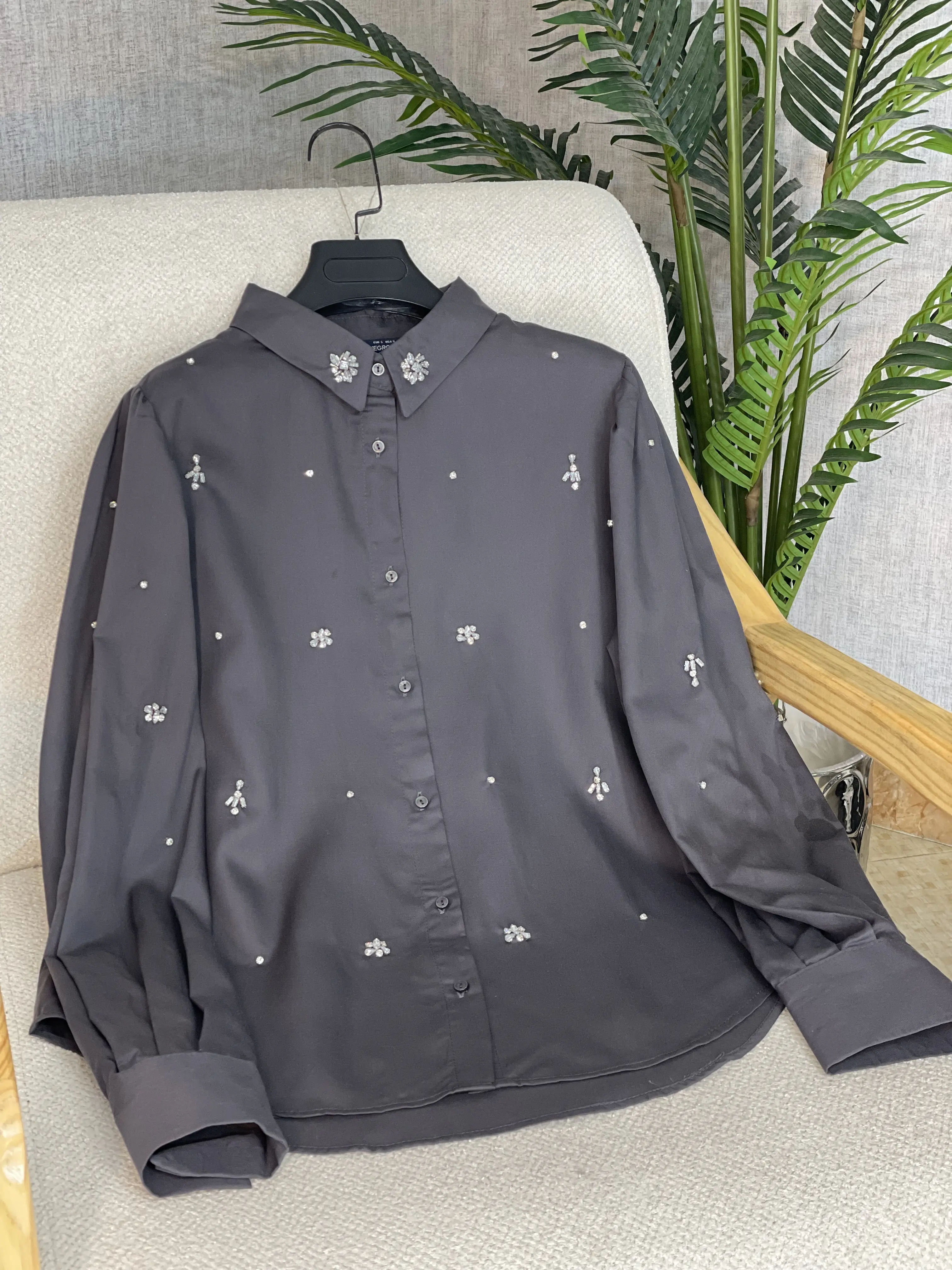 شومیز مجلسی سنگ دوزی طرح پینات